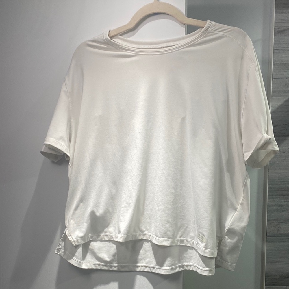 The North Face Women's Short Sleeve Tee in Off-White